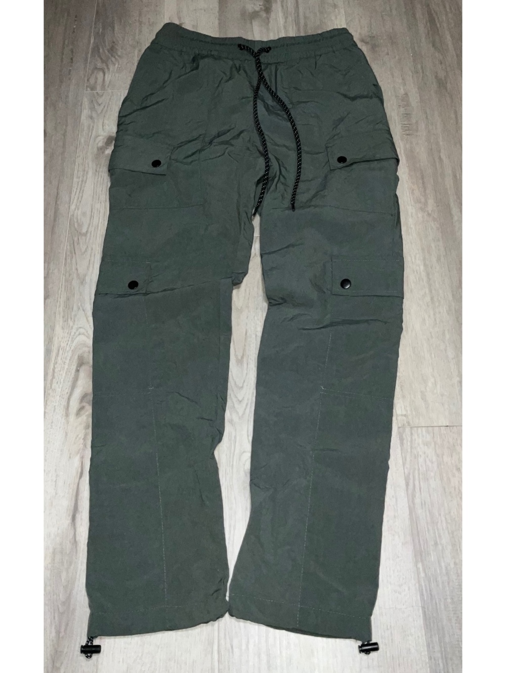 Pacsun Relaxed Cargo Pants in Olive Green, Size Small